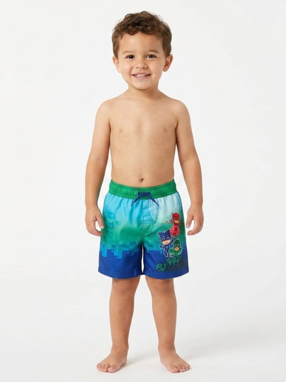 Toddler Boy's Boys PJ Masks Swim Trunks NWT  Sizes 18 Months,2T